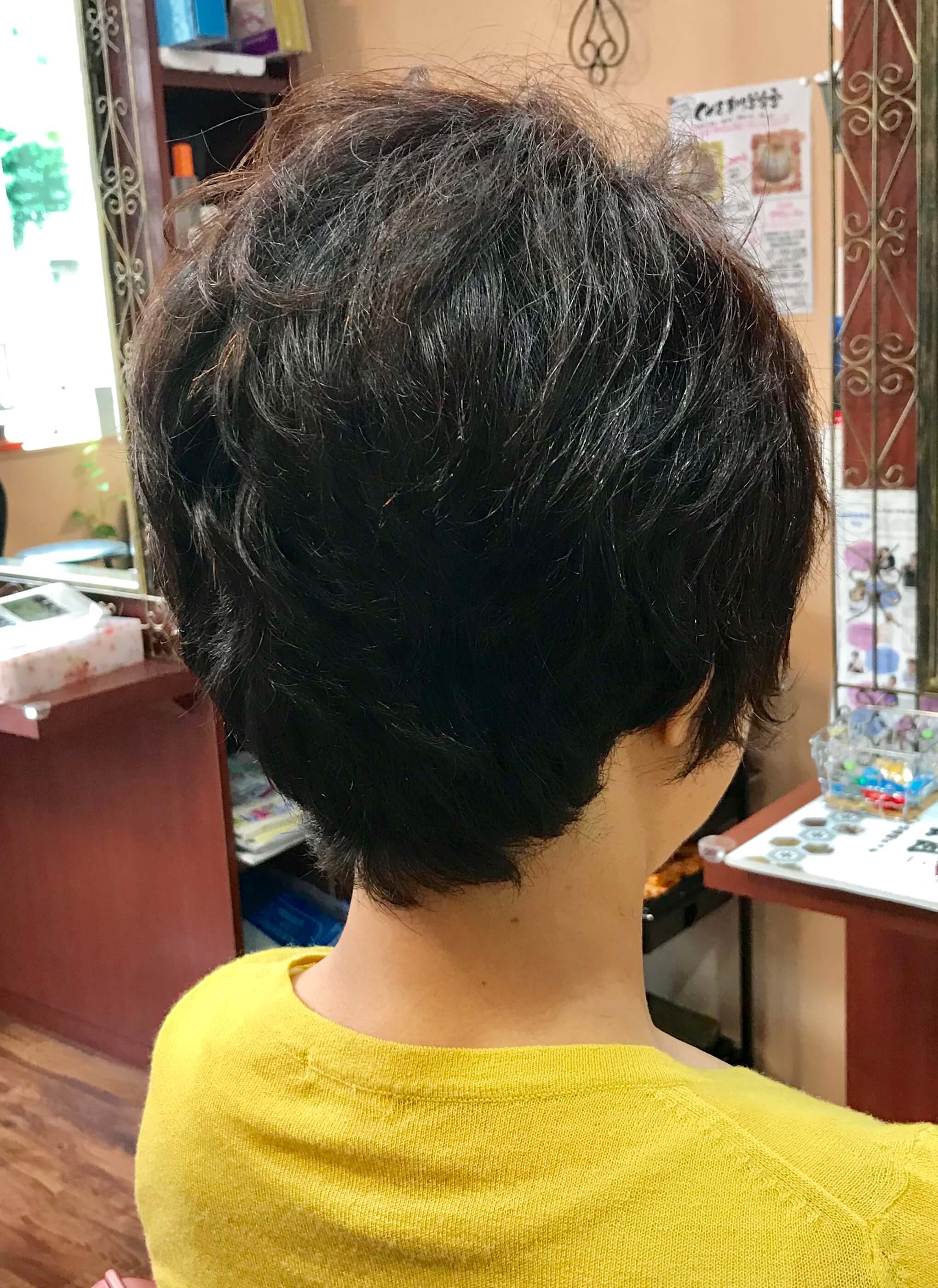 キュビズムカット脱縮毛矯正2