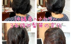 沖縄産ヘナカラーで髪質が変化
