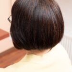 ブローなしボブスタイル